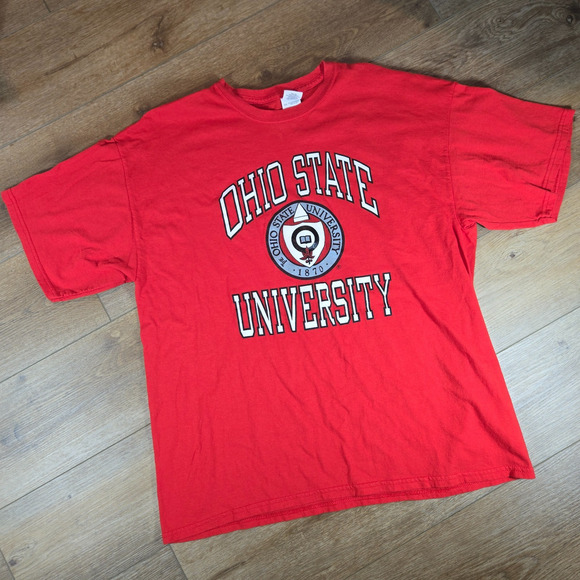 90s Ohio State University T Shirt Mens XL Vintage 1870 College Graphic Tee - Picture 1 of 6